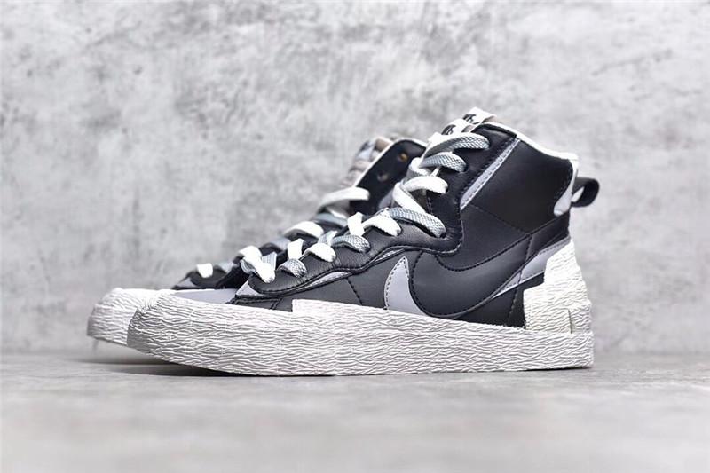 PK God Sacai X NK Blazer with Dunk black grey real materials ready to ship